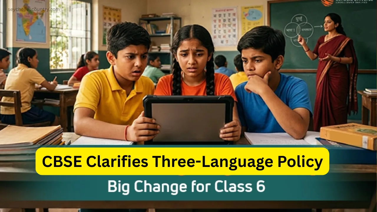 CBSE Clarifies Three-Language Policy