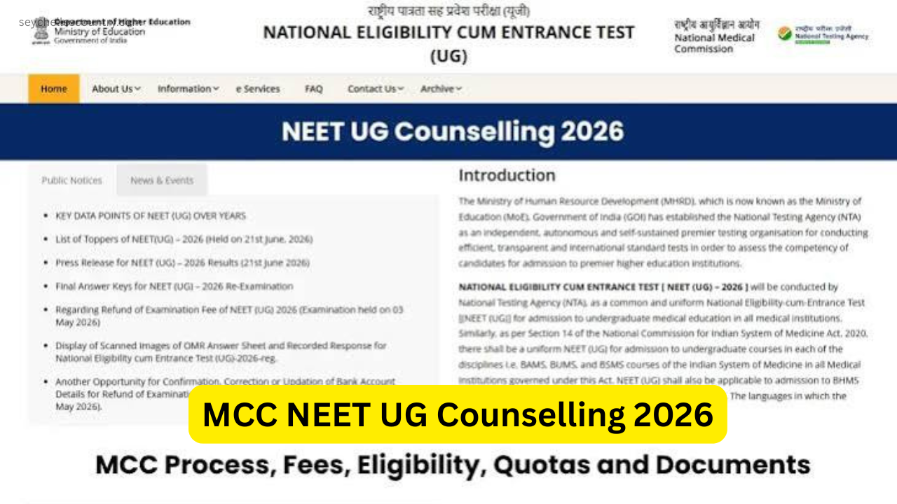 MCC NEET UG Counselling 2026