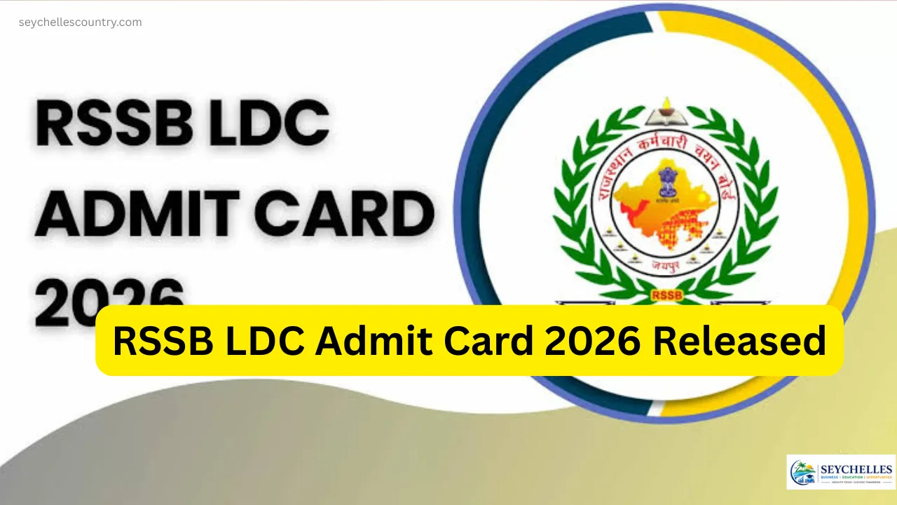 RSSB LDC Admit Card 2026 Released