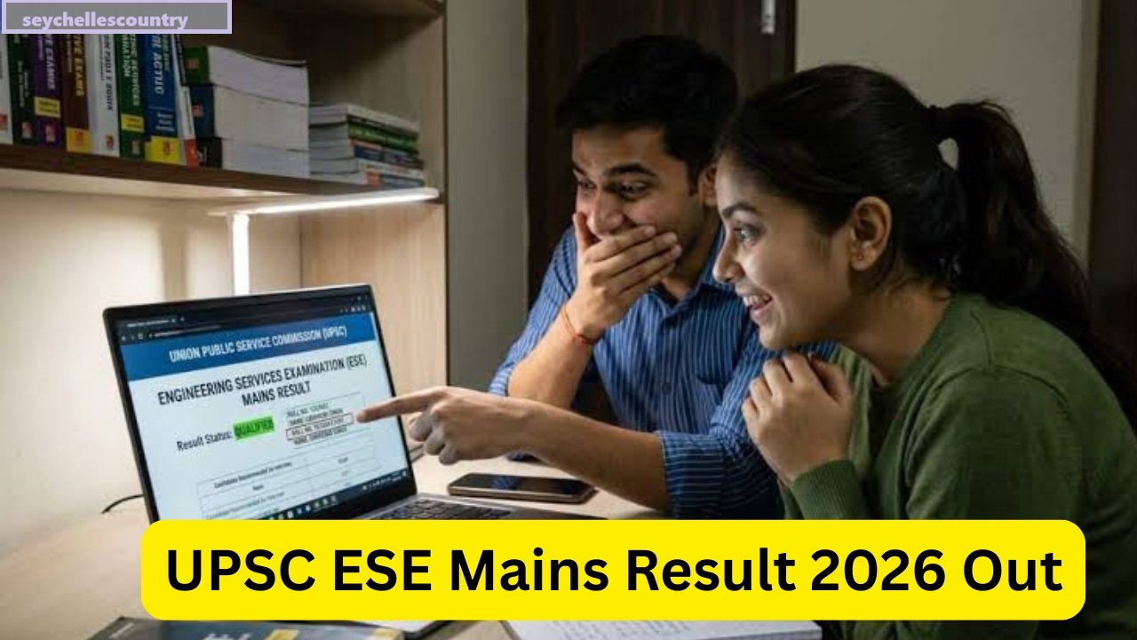 UPSC ESE Mains Result 2026 Out